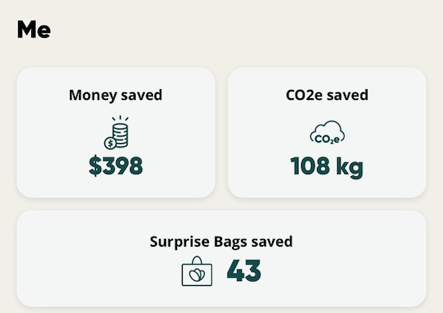 Too Good To go Savings